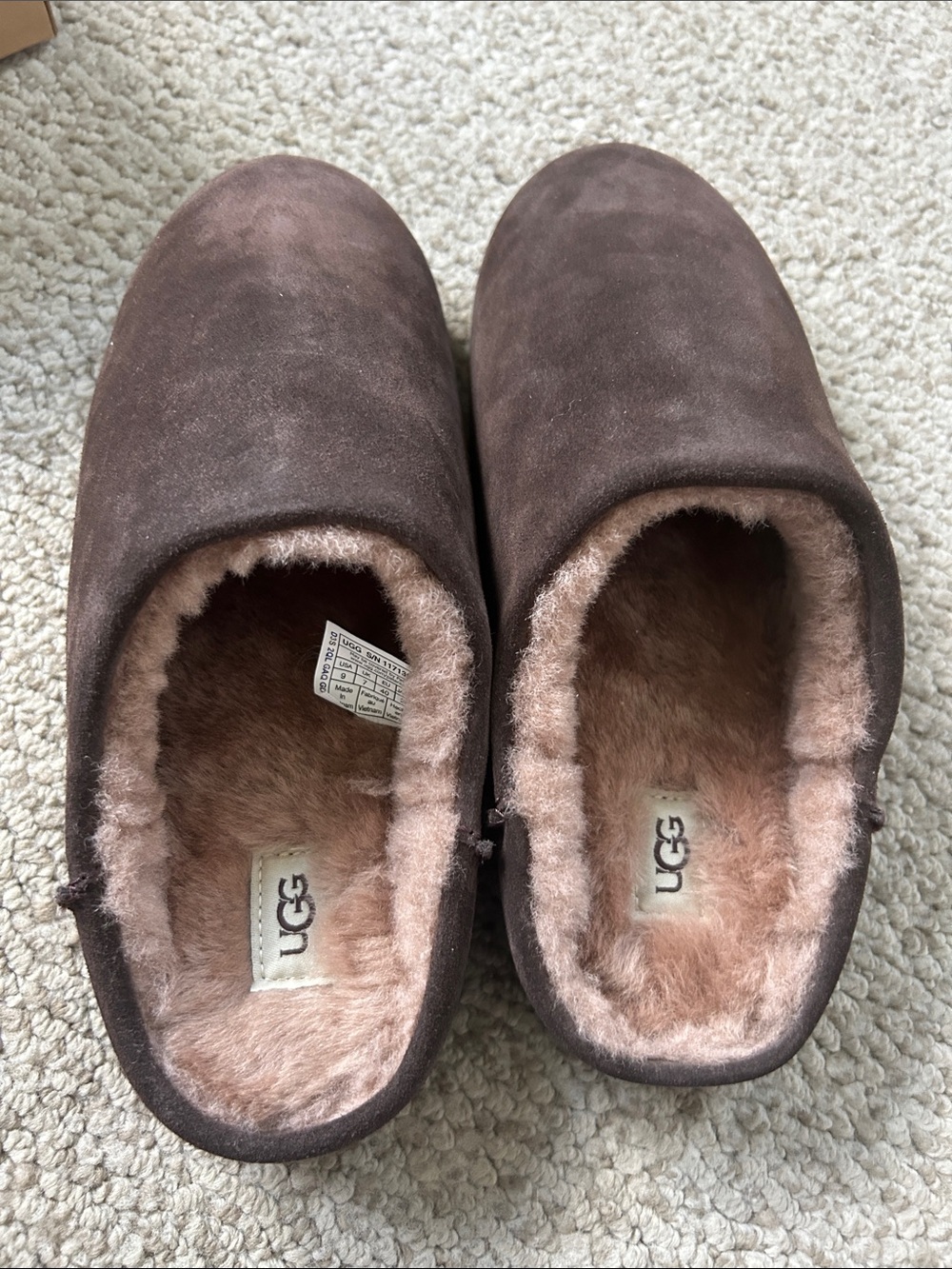 UGG Women’s Brown Slip-On Mule - Picture 2 of 4